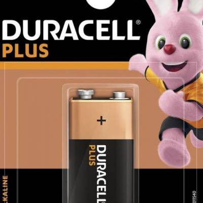 Baterija DURACELL 9V Plus 1/1