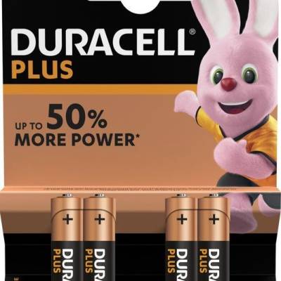 Baterija DURACELL Plus Power AAA 4/1