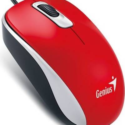 Miš GENIUS DX-110 Optical Mouse Red USB