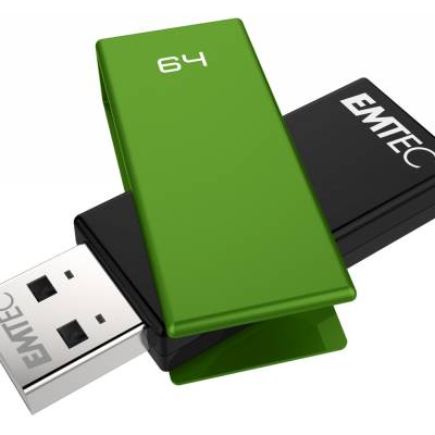 USB 2.0 Flash drive  64GB EMTEC C350 Brick - Green