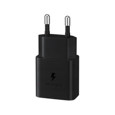 Adapter za napajanje SAMSUNG - kućni punjač USB Type-C 15W bez kabela crni