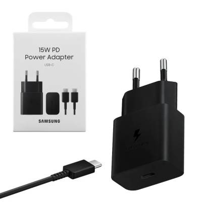 Adapter za napajanje SAMSUNG - kućni punjač USB Type-C 15W + USB-C kabel