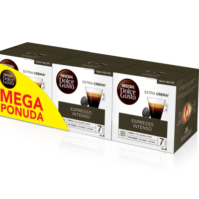 NESCAFE Dolce Gusto Espresso Intenso kava 384g (48 kapsula) MEGAPACK