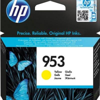 Tinta HP F6U14AE Yellow No.953 original