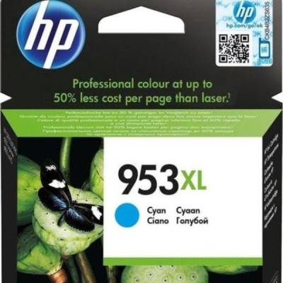 Tinta HP F6U16AE Cyan No.953XL original