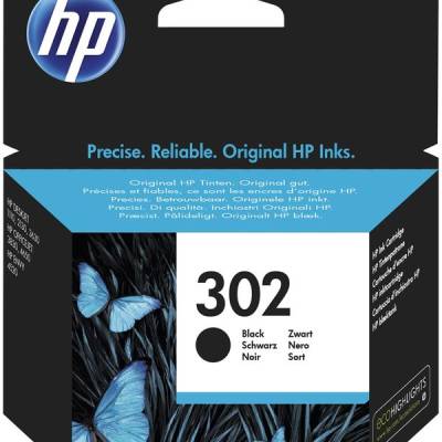 Tinta HP F6U66AE Black No.302 original