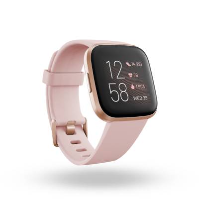 Smart watch FITBIT Versa 2 Petal/Copper Rose Aluminum - FB507RGPK