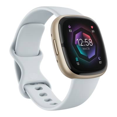 Smart watch FITBIT Sense 2 Blue Mist/Soft Gold - FB521GLBM