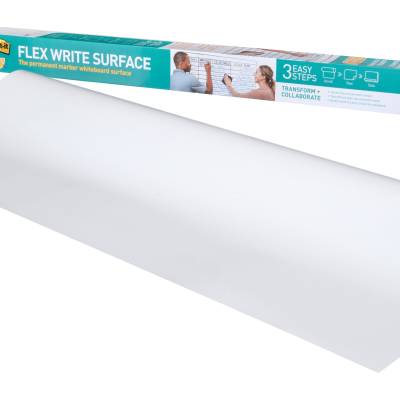 Folija samoljepljiva whiteboard Post-it 3M Flex Write Surface 122x183cm