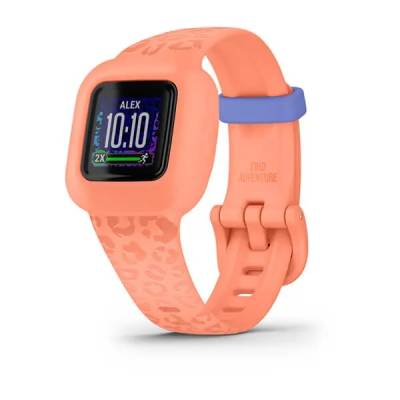 Smart watch GARMIN Vivofit jr 3 sat - Peach Leopard - 010-02441-04