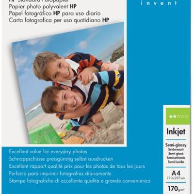 Papir photo HP A4 200g/m2 Everyday Photo Paper Glossy #100 - Q2510A