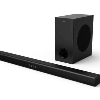 Soundbar Hisense HS218, 2.1 ch, 200W, Wireless subwoofer, Dolby Audio, Bluetooth