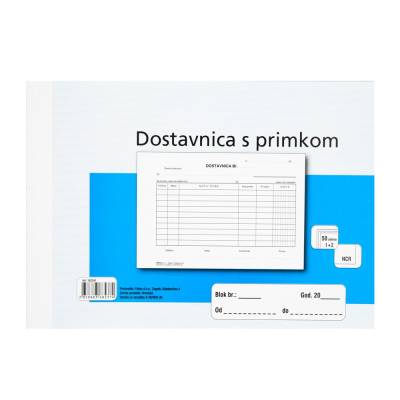 TI.I-29/ncr Dostavnica s primkom A5 mutacija boja 1+2 3x50lista