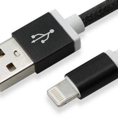 Kabel Lightning USB SBOX punjač,data - iPad, iPhone5/6/7 - 1.5m Black