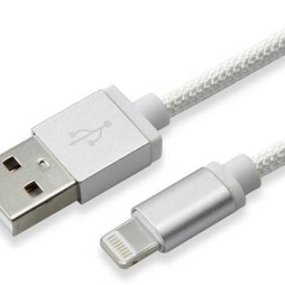 Kabel Lightning USB SBOX punjač,data - iPad, iPhone5/6/7 - 1.5m Silver