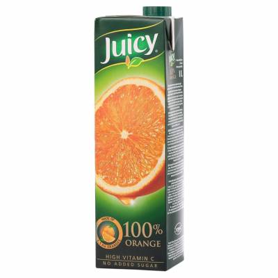 Sok JUICY naranča 100% brik 1,0L