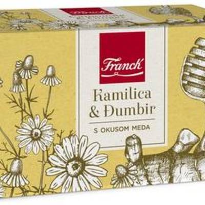 Čaj FRANCK Kamilica-đumbir 40g 20/1