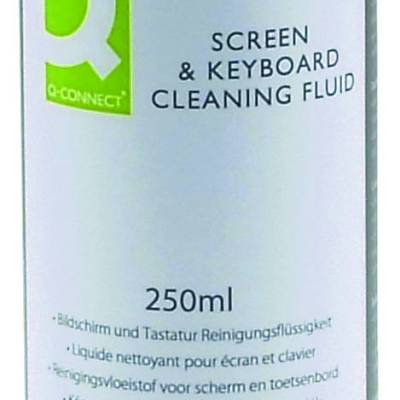 Sredstvo za čišćenje LCD-a i plastike u spreju 250ml Q-Connect KF04502A