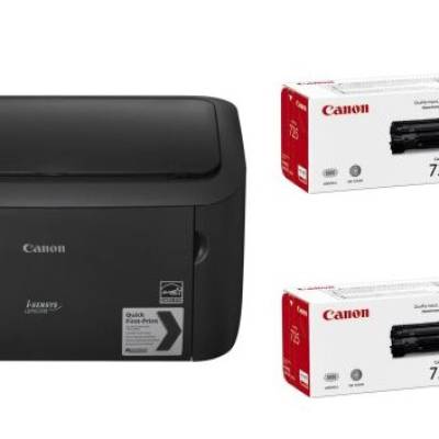 Printer CANON i-Sensys LBP6030 - crni u kompletu sa 2 dodatna tonera