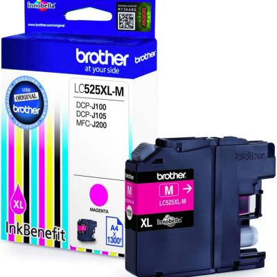 Tinta BROTHER LC-525XL Magenta original