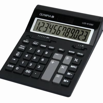 Kalkulator komercijalni  12 mjesta Olympia LCD612 SD Euro Exchange calculatio