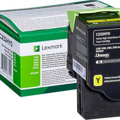 Toner LEXMARK C/MC2325/2425/2535/MC2640 C232HY0 Yellow original