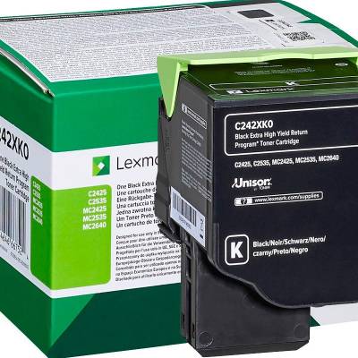 Toner LEXMARK C/MC2425/ 2535/ MC2640 Black original