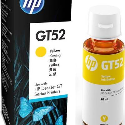 Tinta HP  M0H56AE Yellow No.GT52 original