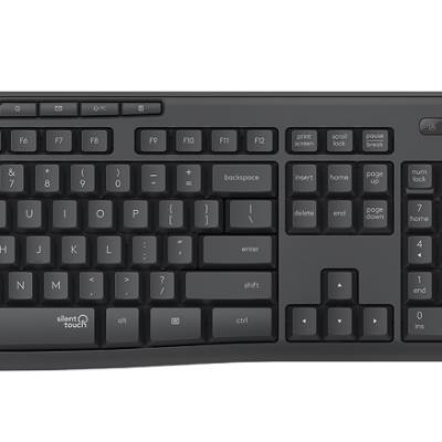 Tipkovnica LOGITECH MK295 Silent Wireless Desktop (tipkovnica+miš) - crna