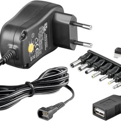 Napajanje naponsko - AC/DC adapter 3V-12V 1.0A 8 konektora MW3K10GS+