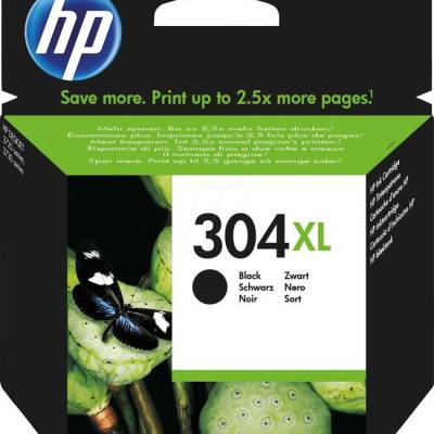 Tinta HP N9K08AE Black No.304XL original