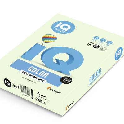Papir fotokopirni color  A4  80gr Mondi IQ pastel GN27 500/1 svijetlo zeleni