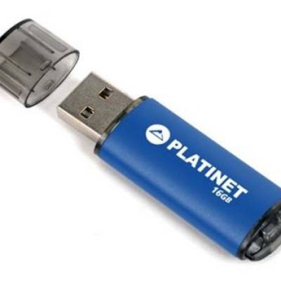 USB 2.0 Flash drive  16GB PLATINET PENDRIVE X-Depo - Blue