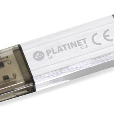 USB 2.0 Flash drive  32GB PLATINET PENDRIVE V-Depo - Silver