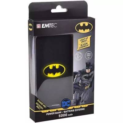 Power Bank  5000mAh EMTEC - POWER ESSENTIALS Batman