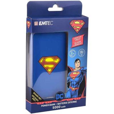 Power Bank  5000mAh EMTEC - POWER ESSENTIALS Superman