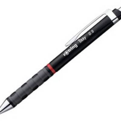 Olovka tehnička 0,5 Rotring Grip Tikky crna