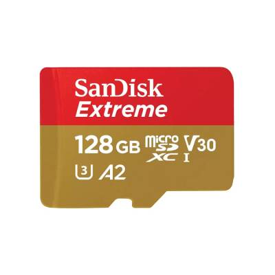 Memorijska kartica Micro Secure Digital 128GB SANDISK Extreme SDXC + adapter