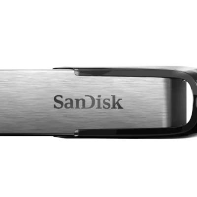 USB 3.0 Flash drive 128GB SANDISK Ultra Flair - Metal/Black