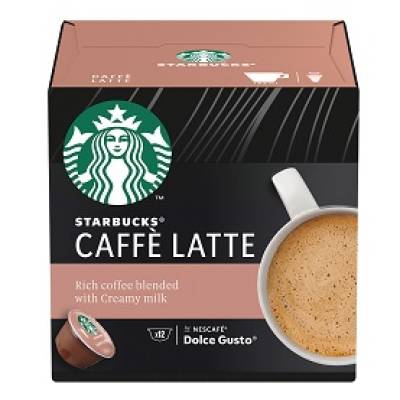 NESCAFE DG Starbucks Caffe Latte 121,2g (12 kapsula)