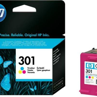 Tinta HP CH562EE Tri-color No.301 original