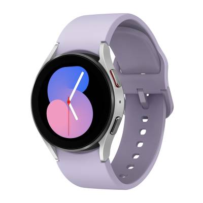 Smart watch SAMSUNG R900 Galaxy Watch 5 40mm srebrni s ljubičastim remenom - SM-R900NZSAEUE