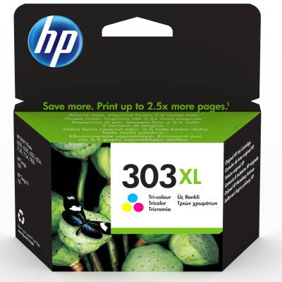 Tinta HP T6N03AE Tri-color No.303XL original