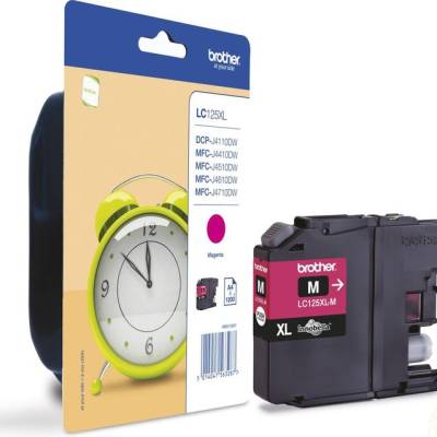 Tinta BROTHER LC-125XL Magenta original