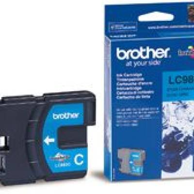 Tinta BROTHER LC-980 Cyan original