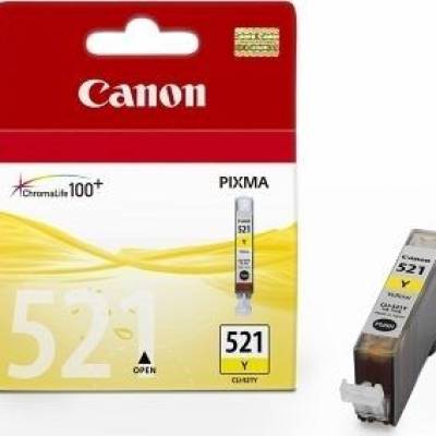 Tinta CANON CLI-521Y Yellow original