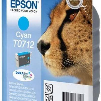 Tinta EPSON T0712 Cyan 5.5ml original