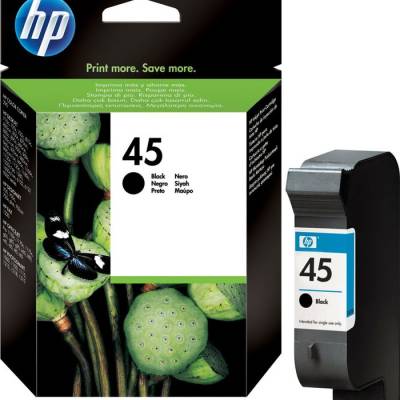 Tinta HP 51645AE Black  No.45 original