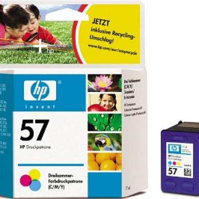 Tinta HP C6657AE Tri-color No.57 original