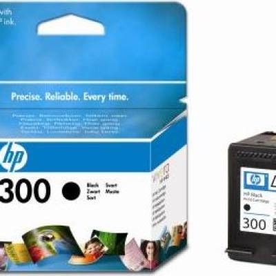 Tinta HP CC640EE Black No.300 original